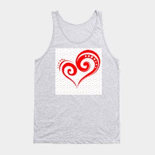 Valentine's day special Heart Tank Top